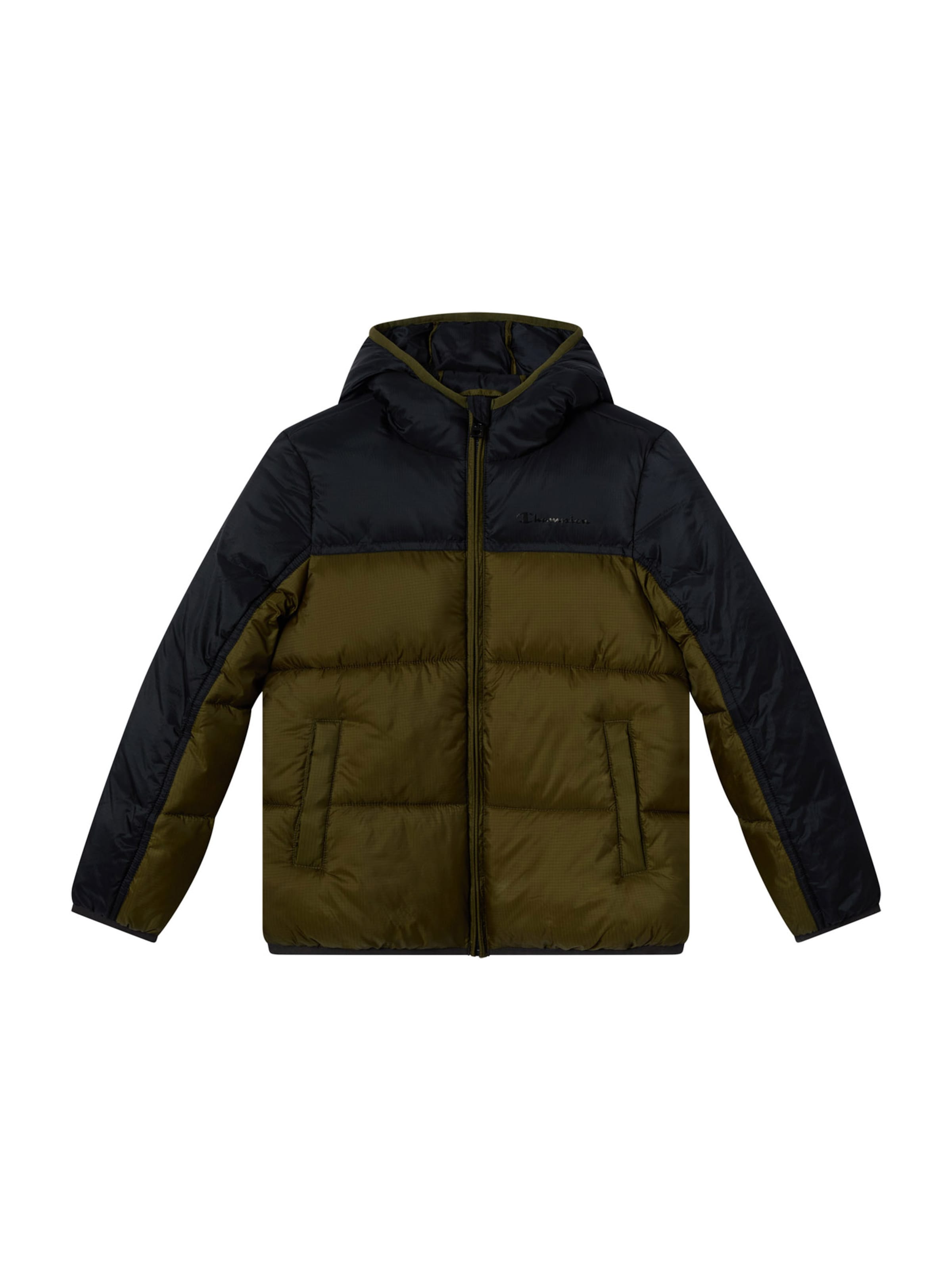 Champion Authentic Athletic Apparel - Chaqueta de invierno en verde: frente