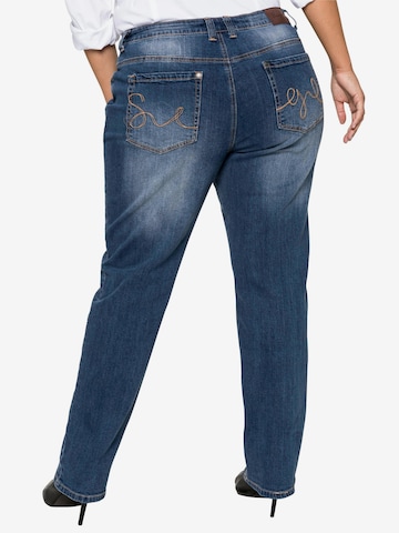 SHEEGO Regular Jeans i blå