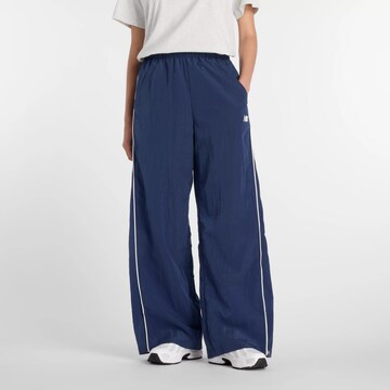 new balance Wide Leg Hose 'Legacy' in Blau: Vorderseite