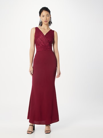 WAL G. Evening dress 'BONNIE' in Red: front