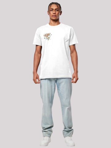 F4NT4STIC Shirt 'Tom Und Jerry' in Weiß
