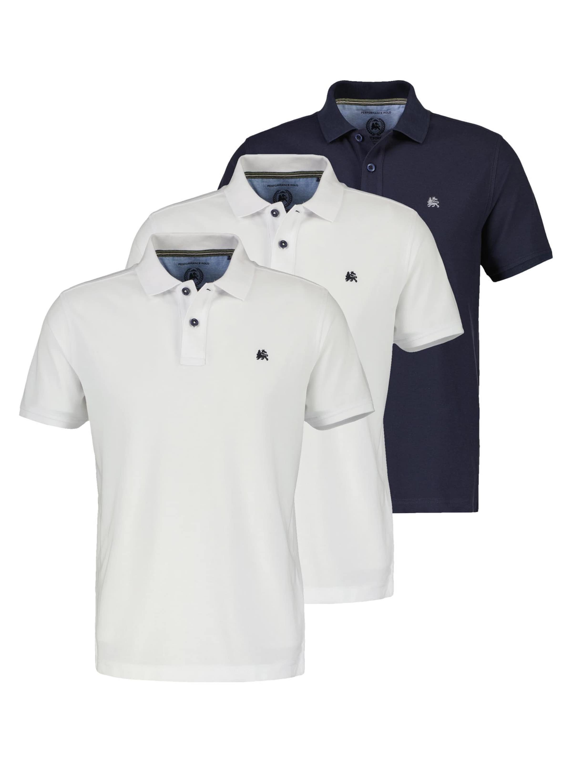 LERROS Shirt 'Basic'‌‌ in Blau: Vorderseite