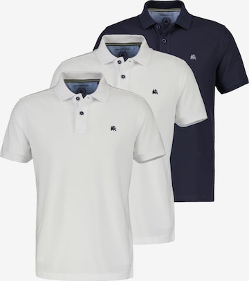 LERROS Shirt 'Basic' in Blau: Vorderseite