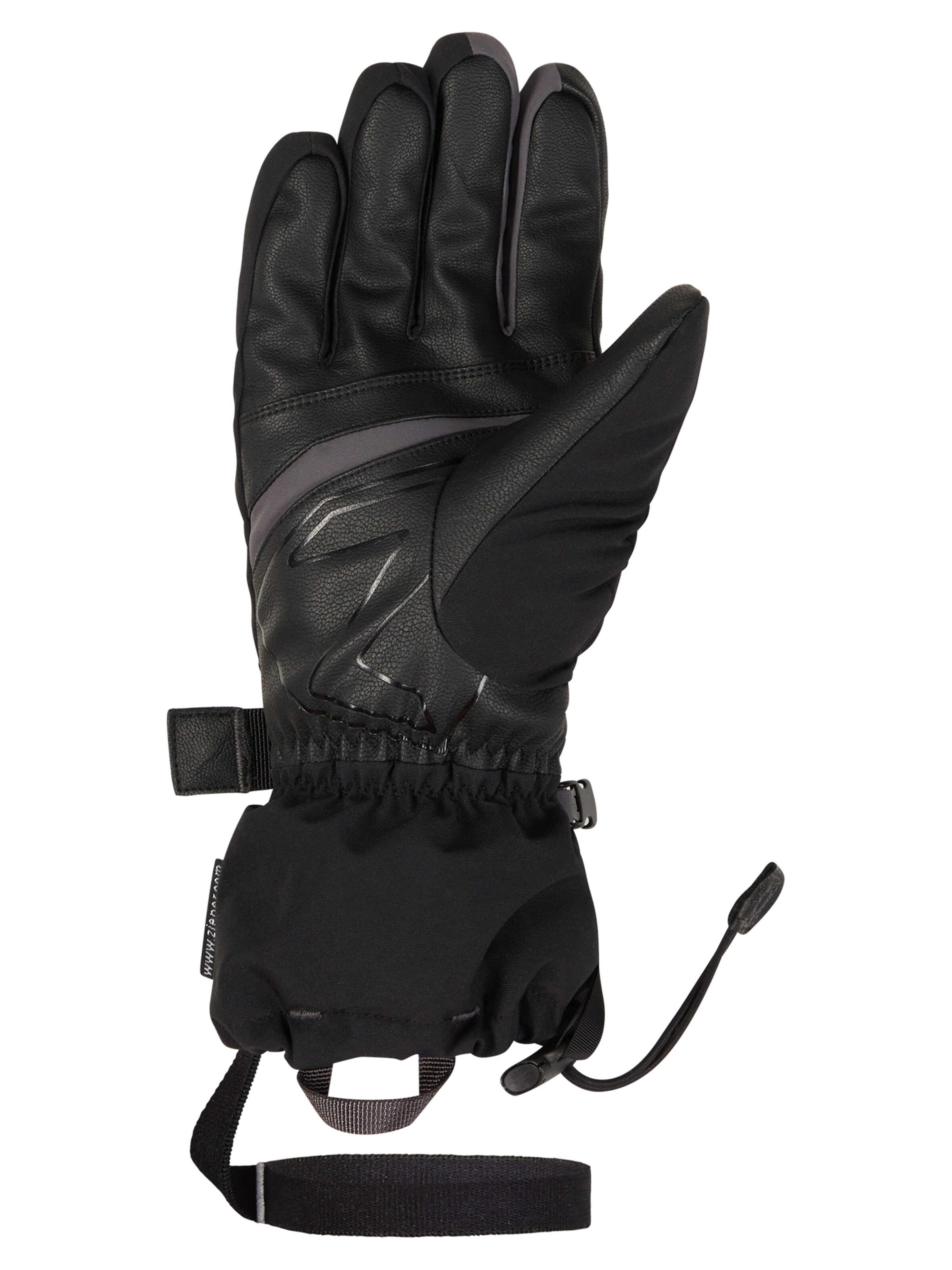 ZIENER Athletic Gloves in Black