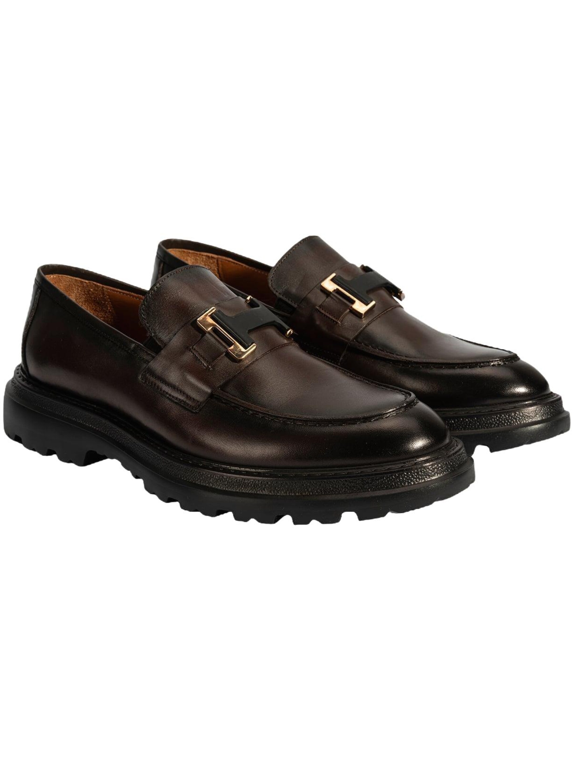 Desa Classic Flats 'Slip-Ons' in 40 in Brown, Item view