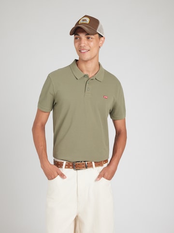 LEVI'S ® Póló 'Housemark' - zöld: elől