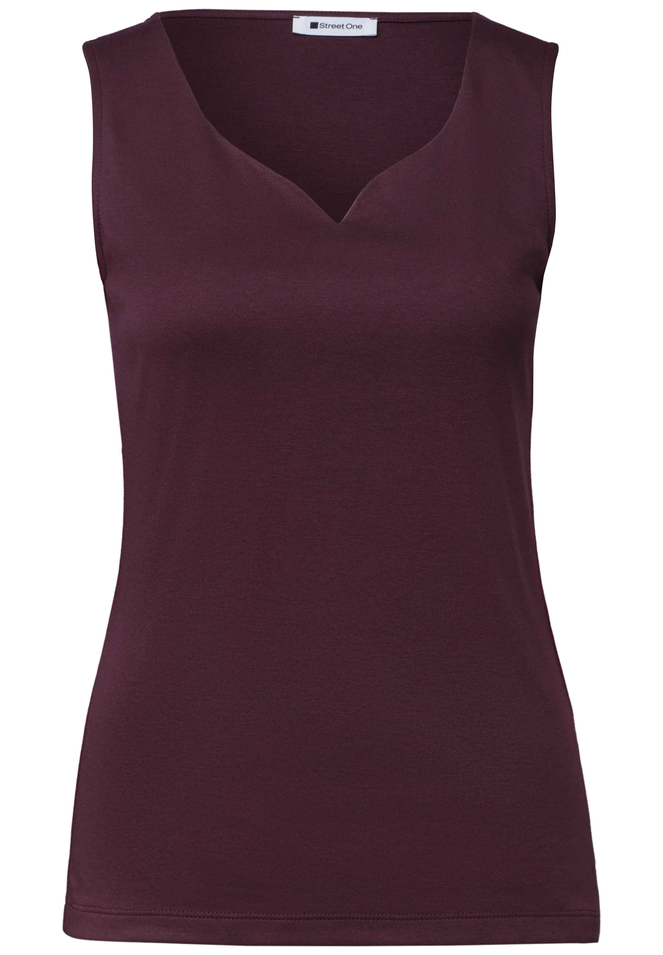 STREET ONE Top in Rot: Vorderseite