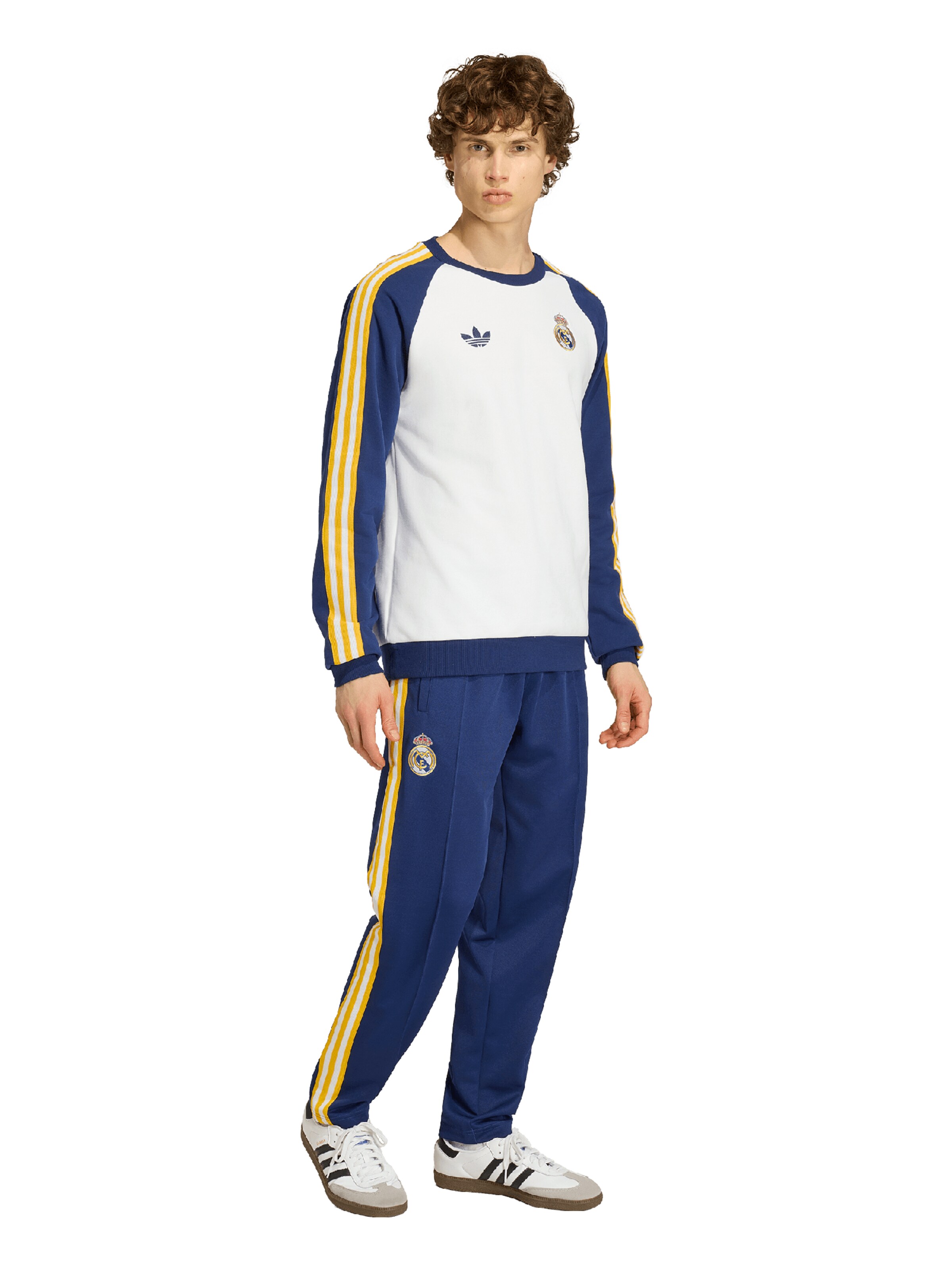 balta ADIDAS PERFORMANCE Sportinio tipo megztinis 'REAL'