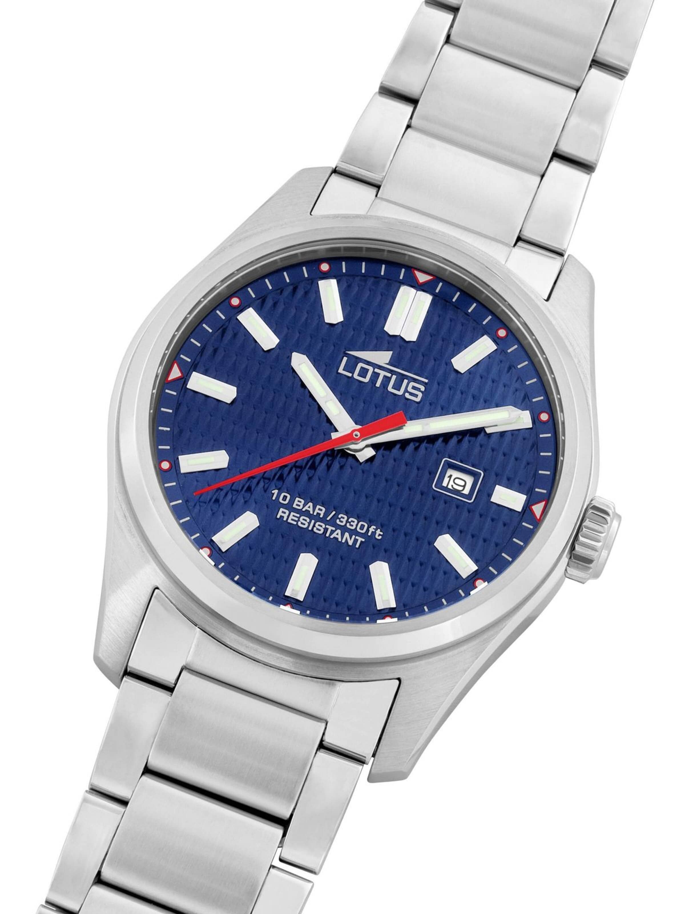 Lotus Analoog horloge 'Watch Acero Clasico' in Blauw