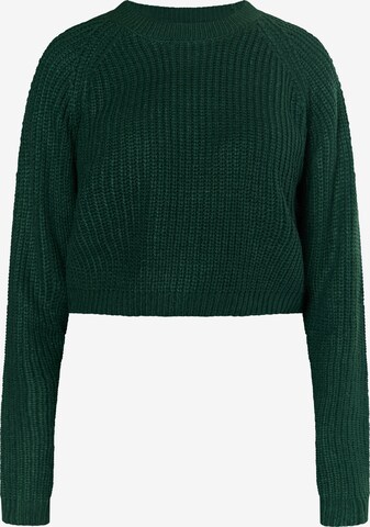 MYMO Sweater 'Blonda' in Green: front