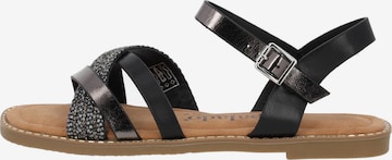 Palado by Sila Sahin Riemchensandalen 'Ialis by Sila Sahin' in Schwarz: Vorderseite