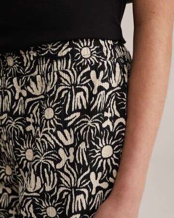 WE FashionWide Leg/ Široke nogavice Hlače - crna boja