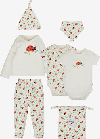 Frugi Set 'Little Beautiful' in White: front