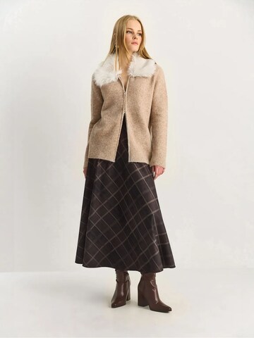 Jupe Bianco Lucci en marron