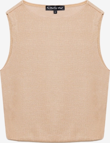 Haut No Matter What en or : devant