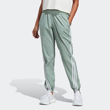 ADIDAS SPORTSWEAR Tapered Sports trousers in Green: front