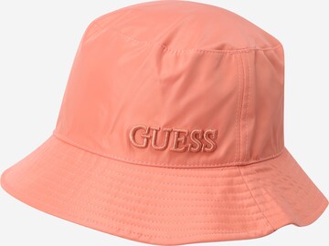 GUESS - Chapéu 'GEMMA' em laranja: frente