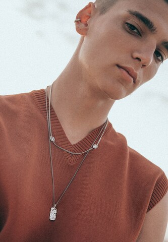 Haze&Glory Necklace in Silver: front