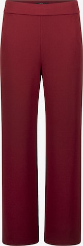 zero Stoffhose mit elastischem Bund 28 Inch in Rot: Vorderseite