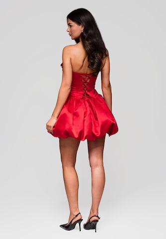 Ombre Avondjurk in Rood