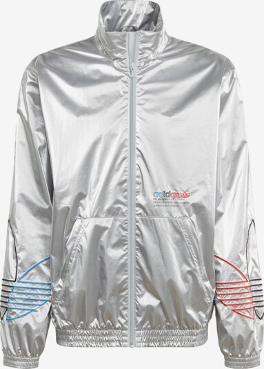 ADIDAS ORIGINALS Övergångsjacka i blå / röd / svart / silver, Produktvy
