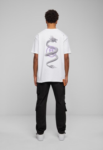 T-Shirt 'Dragon' Forgotten Faces en blanc