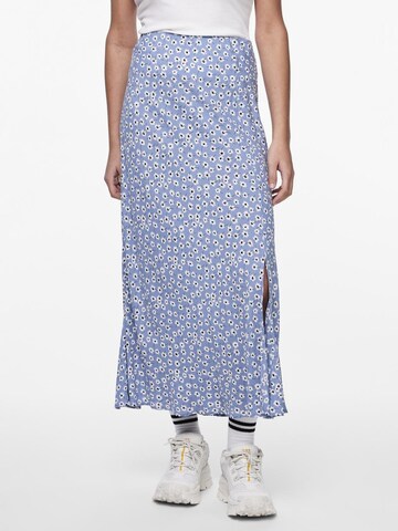PIECES Skirt 'NYA' in Blue: front