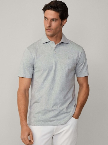 Hackett London Poloshirt in Grau: Vorderseite