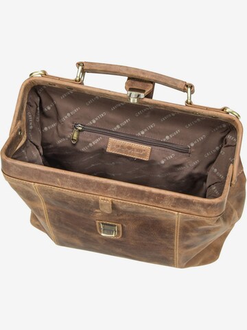 GREENBURRY Handbag ' Vintage 1584 ' in Brown