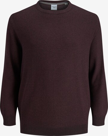 Pullover 'Aaron' di Jack & Jones Plus in rosso: frontale