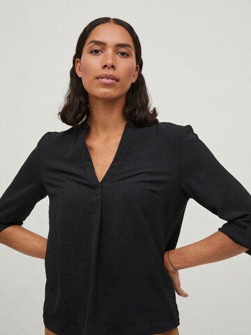 VILA Bluse in Schwarz