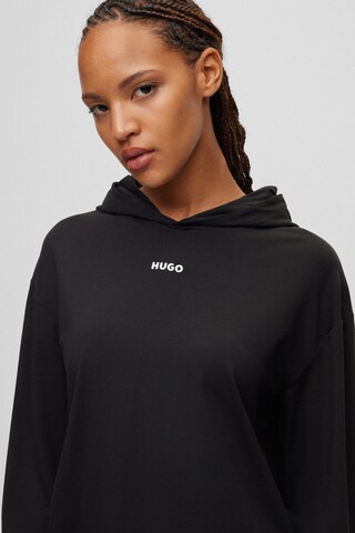 HUGOSweater majica 'Shuffle' - crna boja