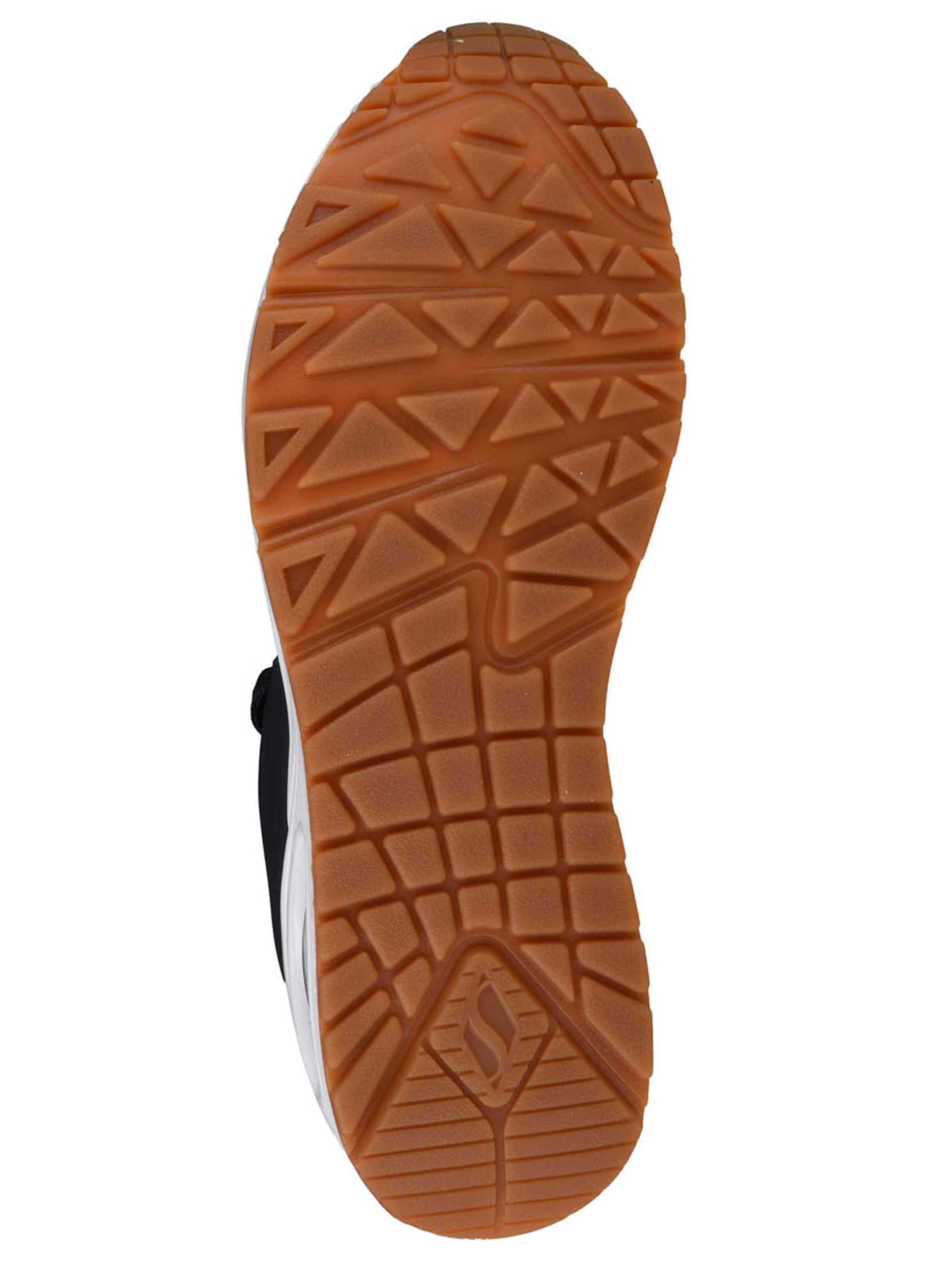 SKECHERS Sneakers laag 'Skechers Uno-Stand on Air' in Zwart