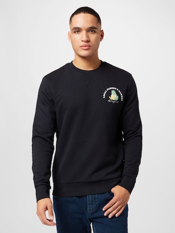 melns ESPRIT Sportisks džemperis: no priekšpuses
