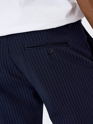 Only & Sons Baggy Broek 'Mark' in Blauw