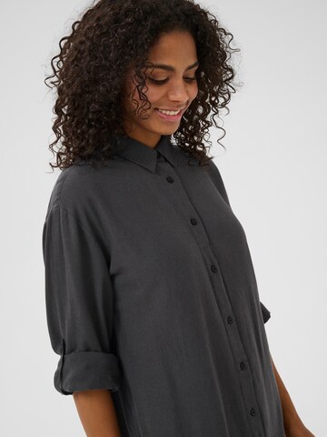 Kaffe Shirt dress 'Milia' in Grey
