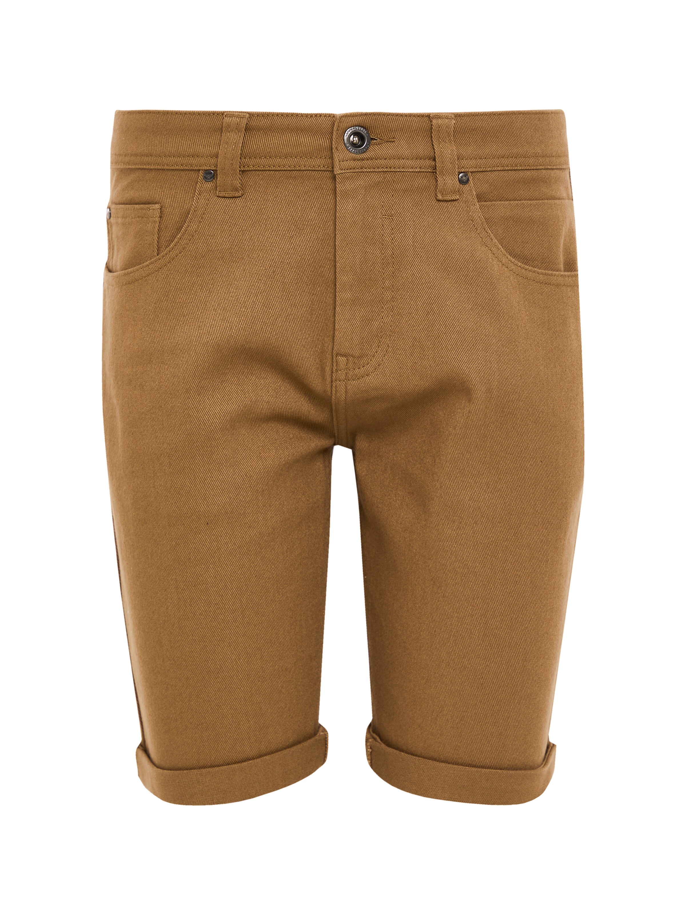 Threadbare Broek 'Sanky' in Bruin: voorkant