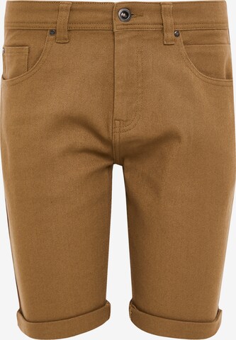 Threadbare Regular Broek 'Sanky' in Bruin: voorkant