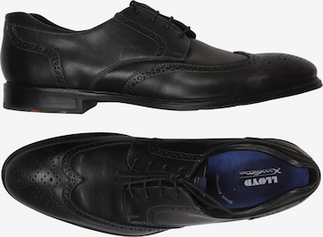 LLOYD Halbschuh 45 in Schwarz: Vorderseite