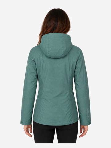 deproc Winter jacket 'Outdoorjacke LAVAL Damen Regenjacke, Wanderjacke' in Green