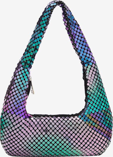 faina Tasche in blau / grün / orchidee / hellpink, Produktansicht