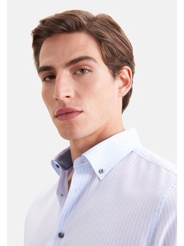 Coupe slim Chemise business SEIDENSTICKER en bleu