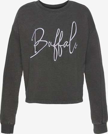 BUFFALO Sweatshirt in Grey: front