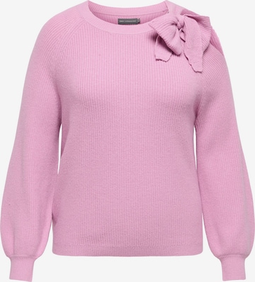 ONLY Carmakoma - Jersey 'CARKALA' en rosa: frente