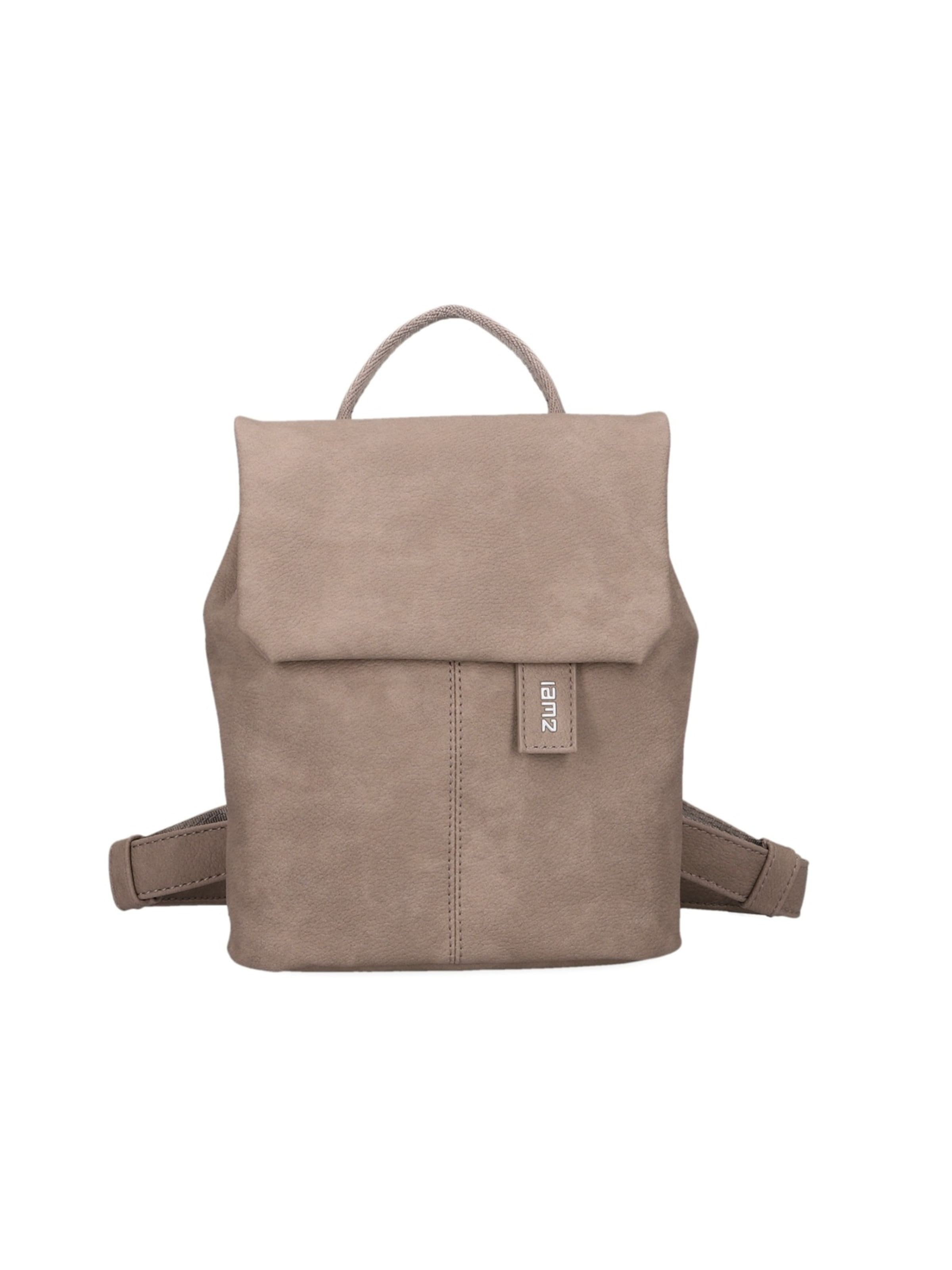 Sac à dos 'M MR45' ZWEI en marron : devant