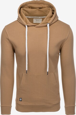 Ombre Sweatshirt 'B1147' in Braun: predná strana