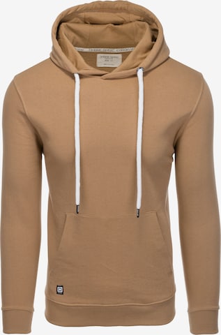 Ombre Sweatshirt 'B1147' in Brown: front
