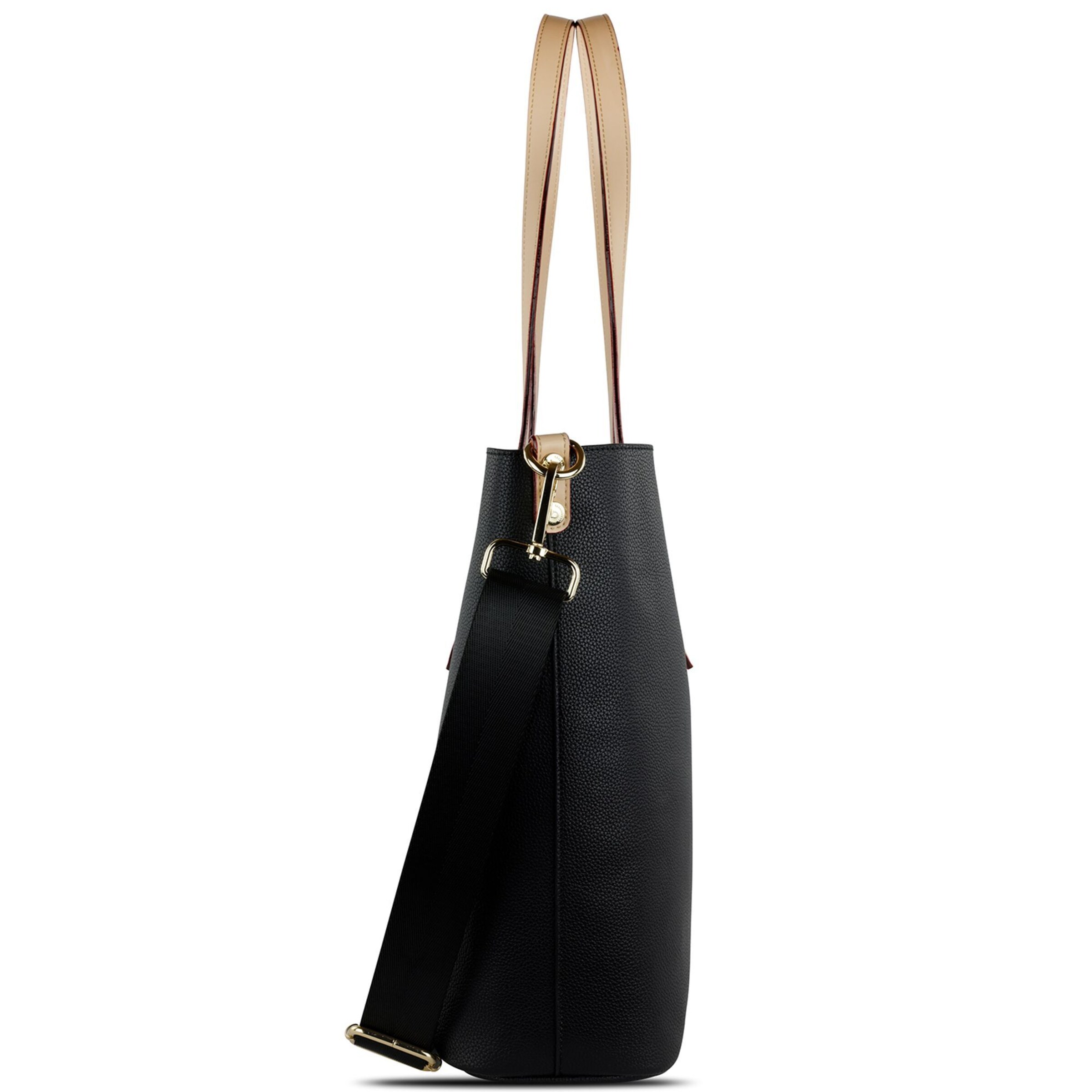 Cabas 'Ella' bugatti en noir