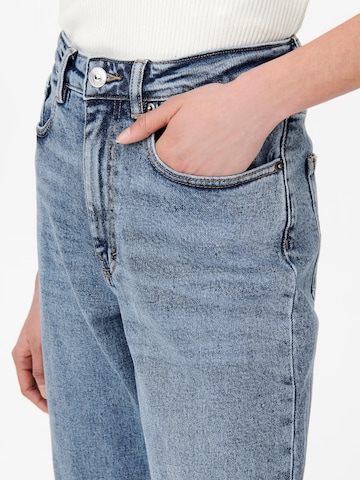 ONLY Wide Leg Jeans 'Juicy' i blå