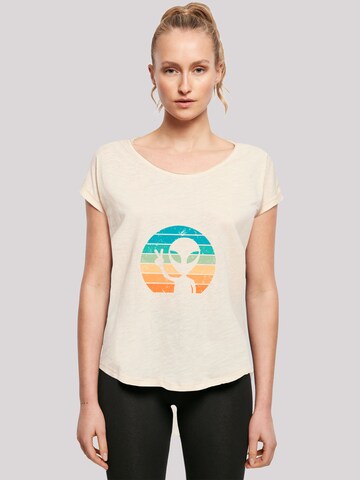 F4NT4STIC Shirt in Beige: voorkant